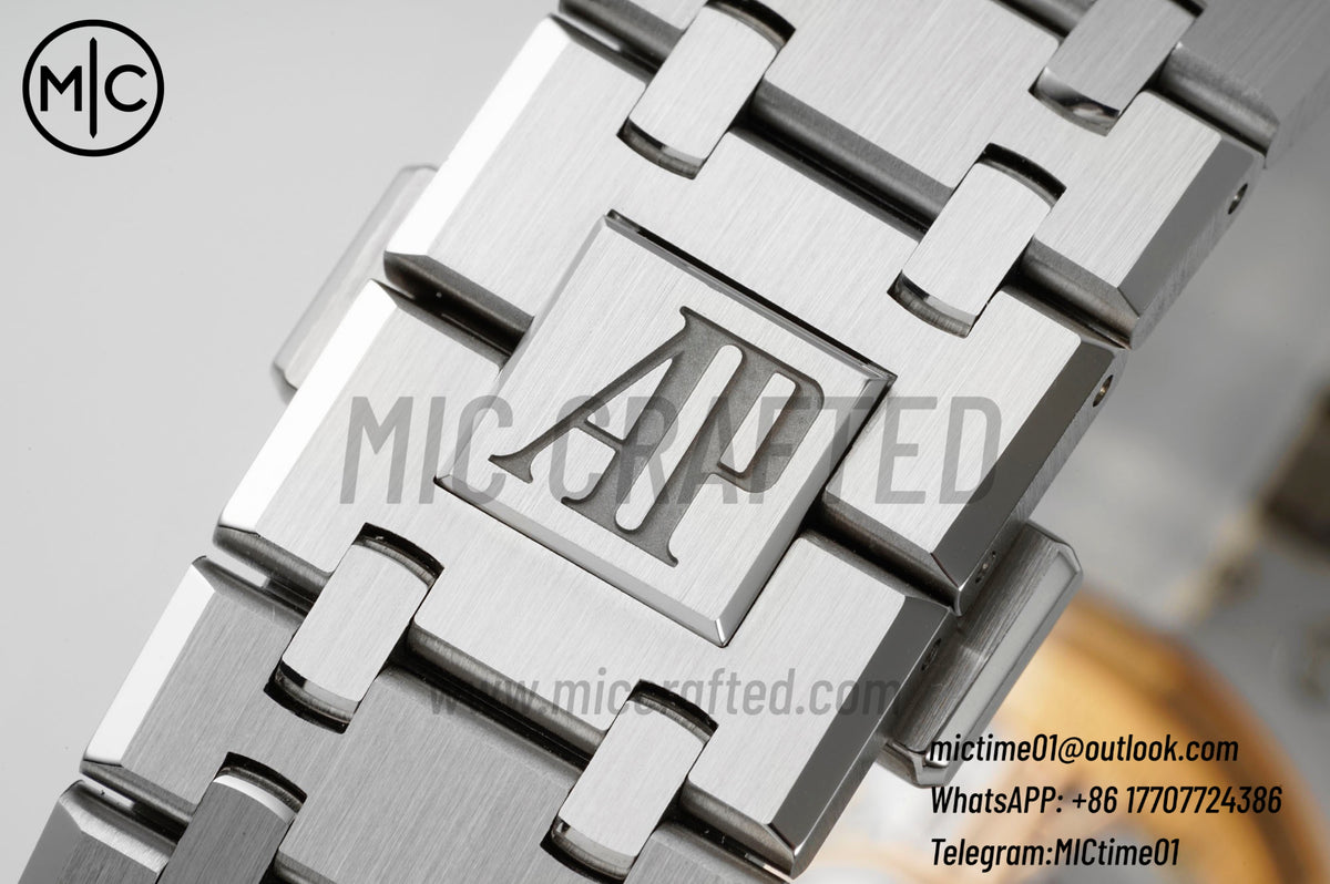 Royal Oak 41mm 15510 SS Blue Dial on SS Bracelet – Premium Edition