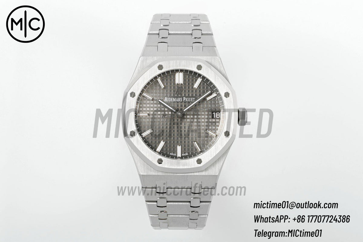 Royal Oak 41mm 15500 SS Gray Dial on SS Bracelet – Premium Edition