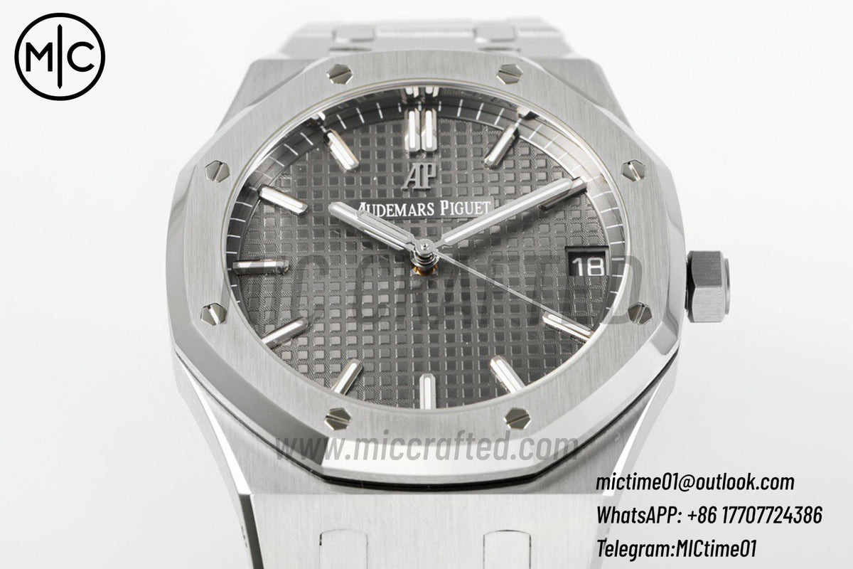 Royal Oak 41mm 15500 SS Gray Dial on SS Bracelet – Premium Edition