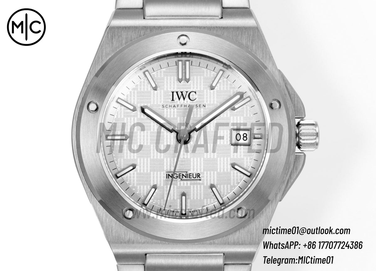 Ingenieur Automatic 40mm SS White Dial on SS Bracelet – Premium Edition