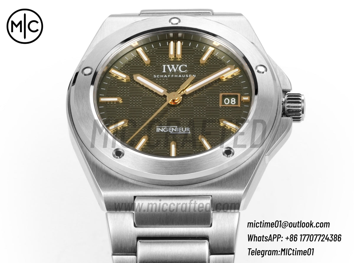 Ingenieur Automatic 40mm SS Green/YG Dial on SS Bracelet – Premium Edition