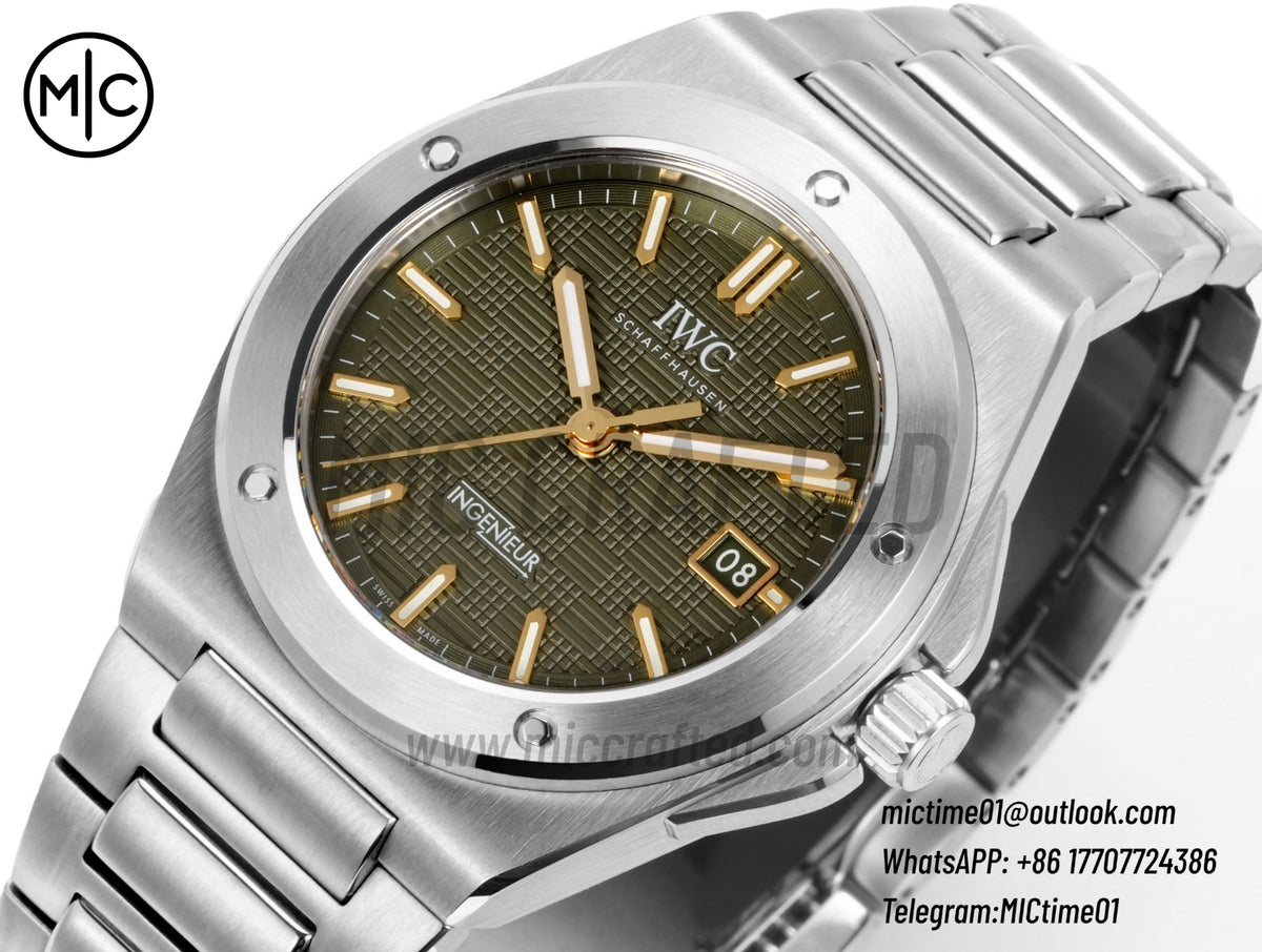 Ingenieur Automatic 40mm SS Green/YG Dial on SS Bracelet – Premium Edition