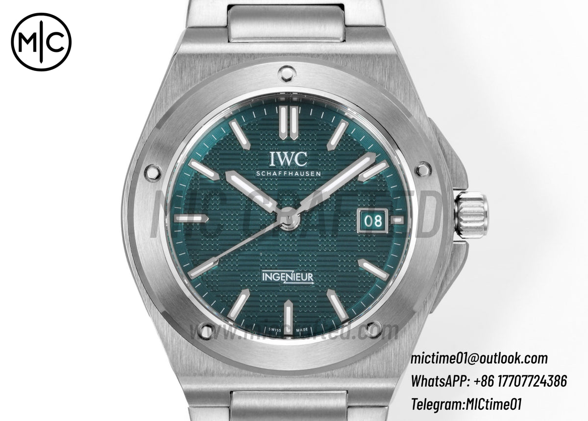Ingenieur Automatic 40mm SS Turquoise Dial on SS Bracelet – Premium Edition