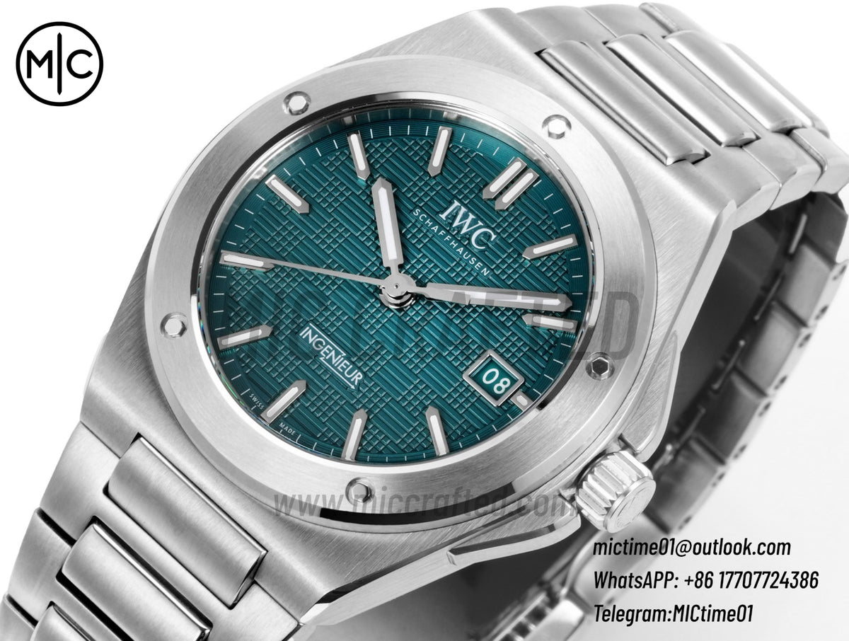 Ingenieur Automatic 40mm SS Turquoise Dial on SS Bracelet – Premium Edition