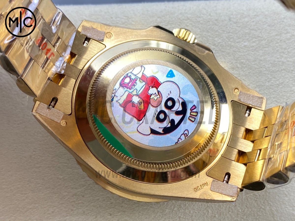 GMT-Master II 126718 GRNR 虎眼石錶盤配 YG Jubilee 錶鏈 - 尊享版