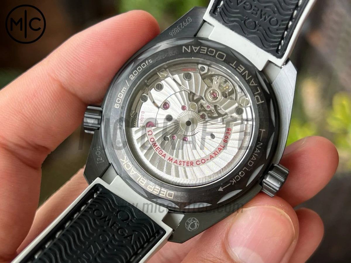 Planet Ocean 45.5mm GMT Worldtimer Real Ceramic Black/White – Premium Edition