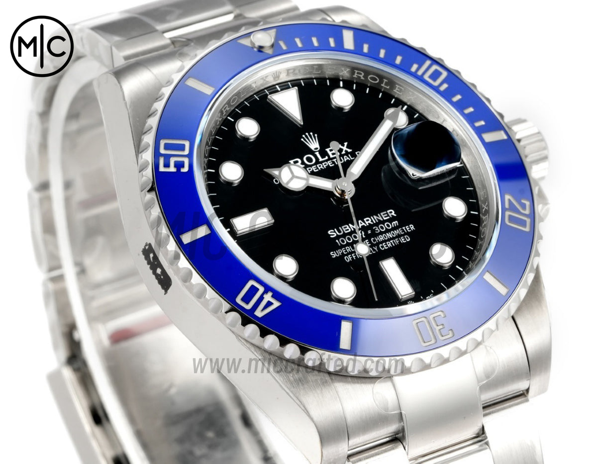Submariner 41mm 126619 LB Blue Ceramic 904L Steel – Premium Edition