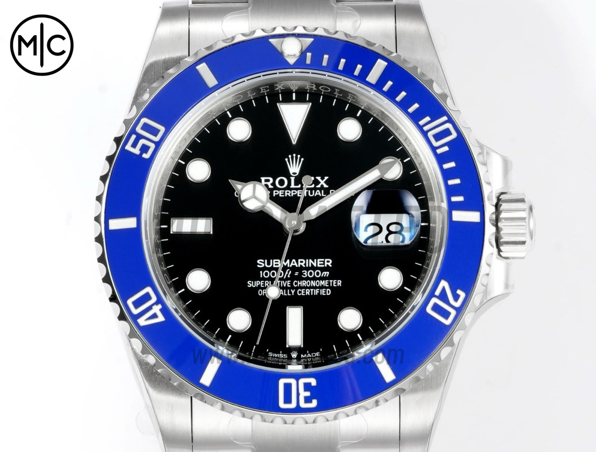Submariner 41mm 126619 LB Blue Ceramic 904L Steel – Premium Edition