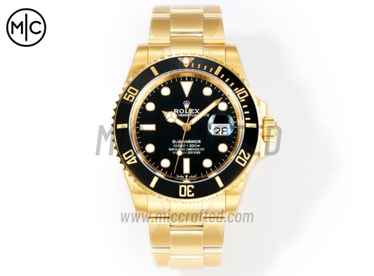 Submariner 41mm 126618 LN 黑色陶瓷錶盤 904L 鋼 - 尊享版