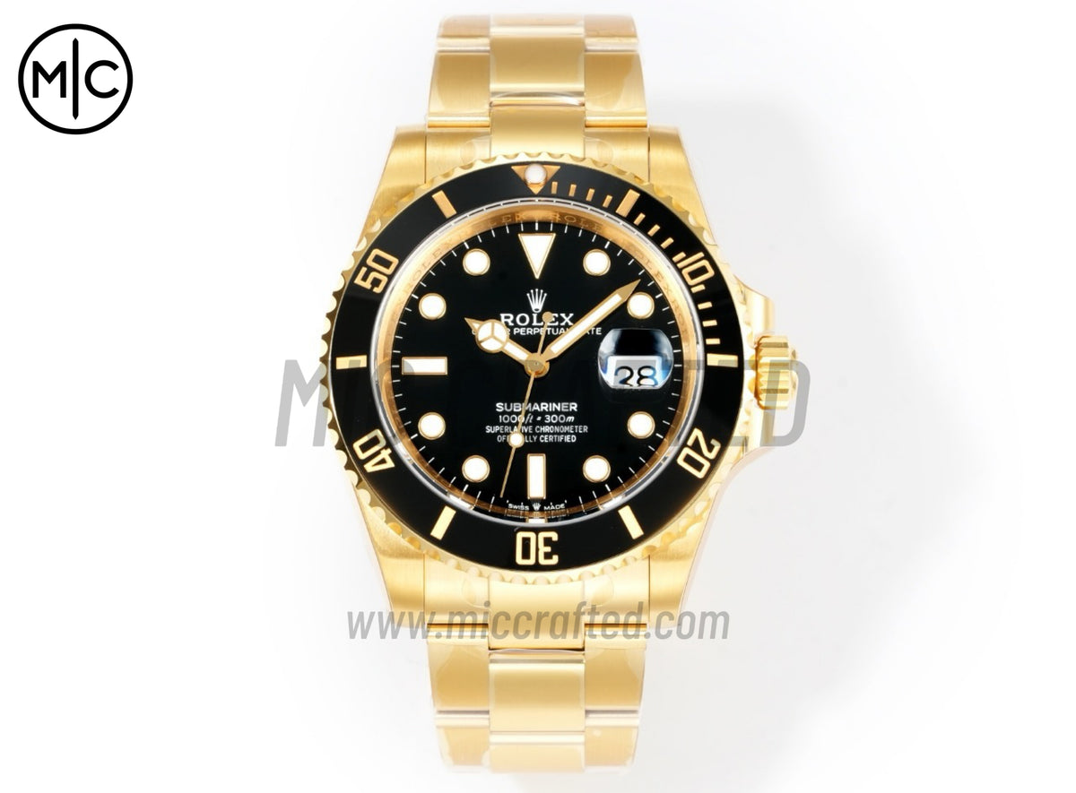 Submariner 41mm 126618 LN 黑色陶瓷錶盤 904L 鋼 - 尊享版