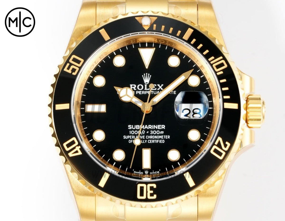 Submariner 41mm 126618 LN 黑色陶瓷錶盤 904L 鋼 - 尊享版