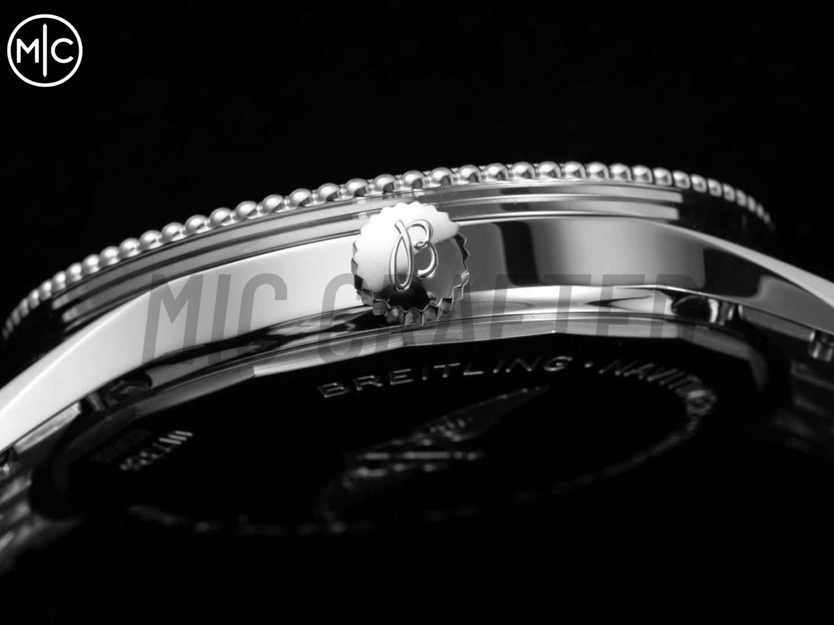 Navitimer 41mm Date SS 奶油色錶盤配 SS 錶鏈 – Premium Edition