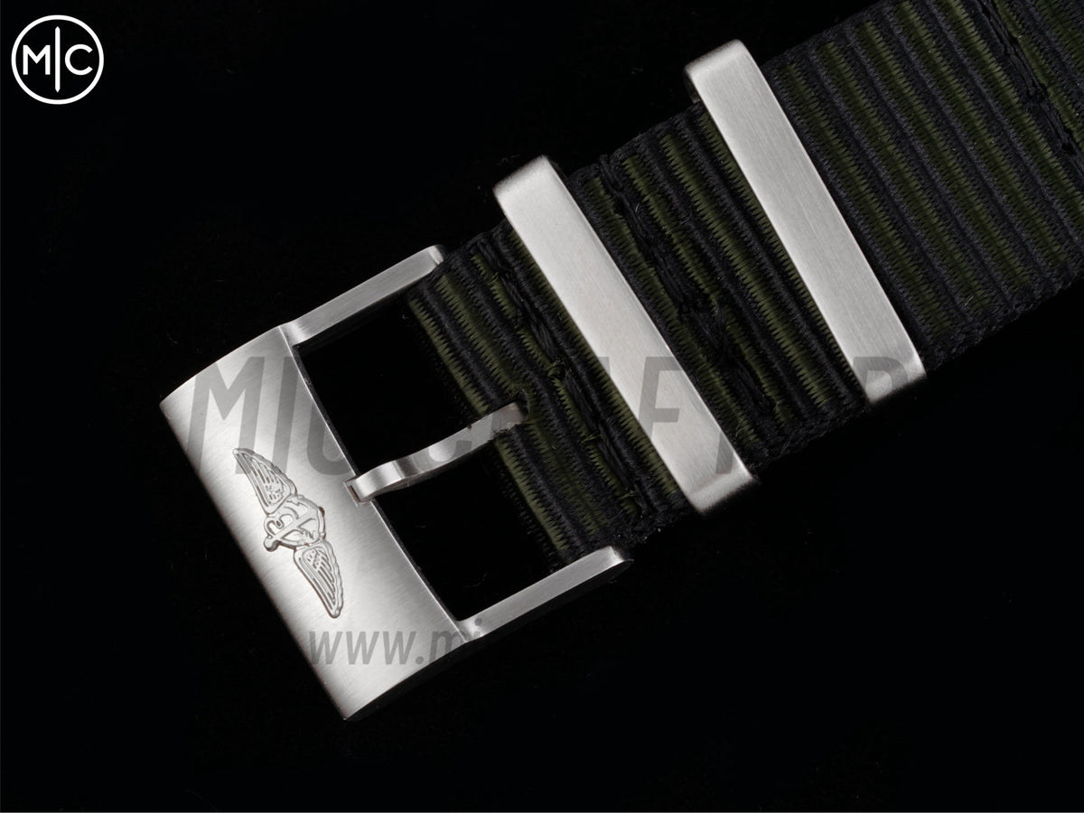 Superocean 海洋文化系列自動腕錶 44mm 不鏽鋼綠色錶盤綠色錶圈,配綠色尼龍錶帶 - 高級版