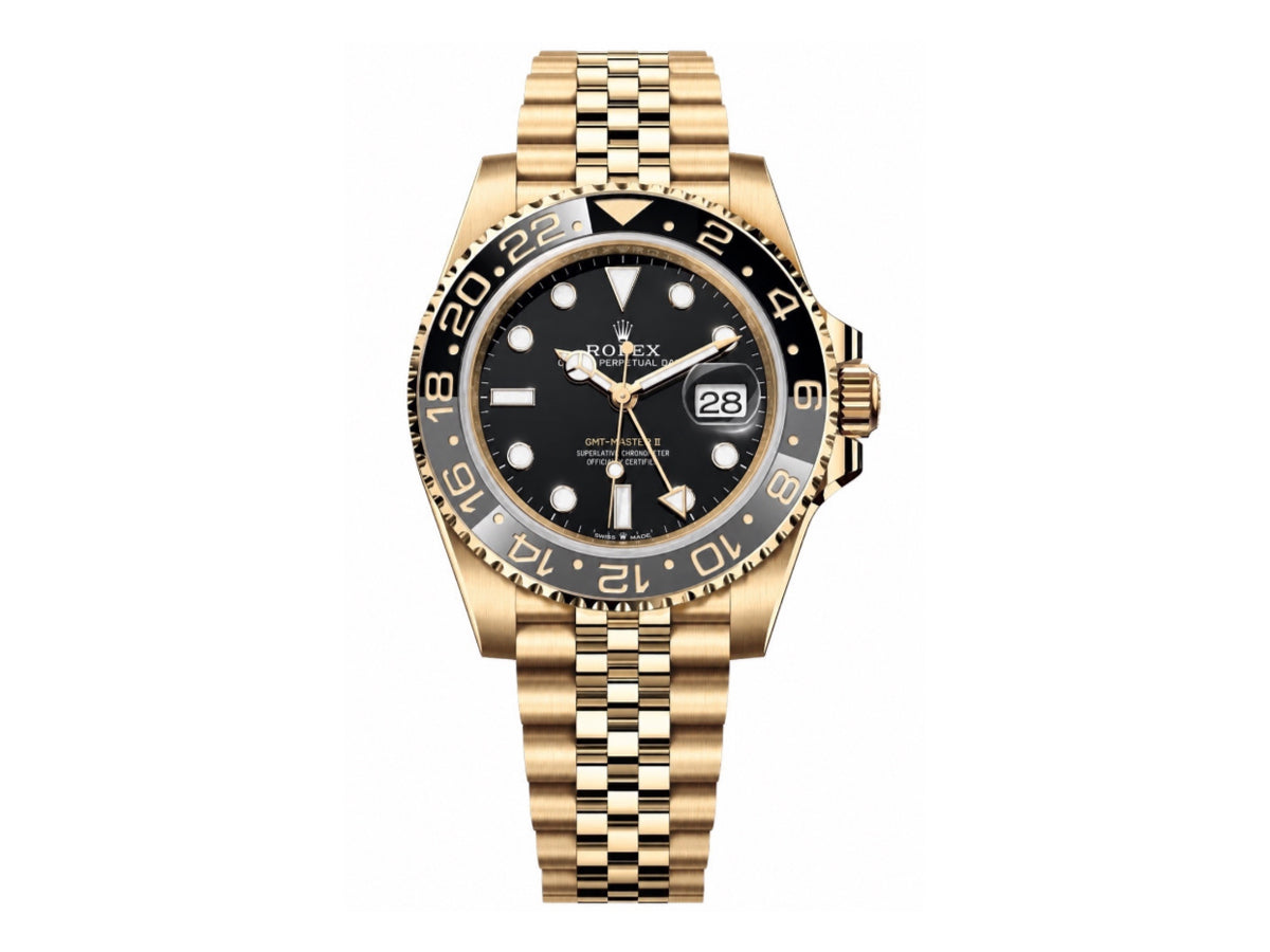 GMT-Master II 126718 GRNR Black/Gray Ceramic on Jubilee Bracelet – Premium Edition