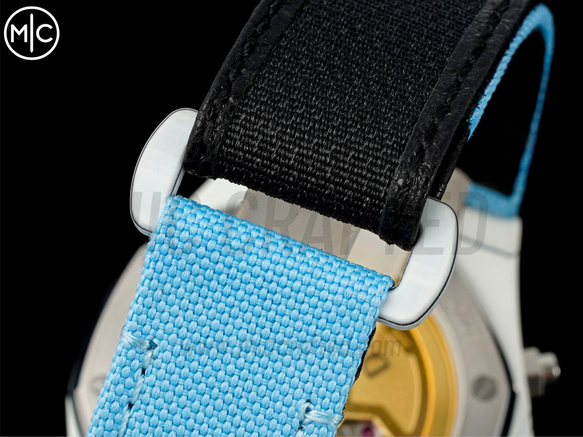 Royal Oak Chrono 皇家橡樹計時碼錶 DIW 26240 41mm 石英纖維/NY 綠色錶盤 - 手工製作版