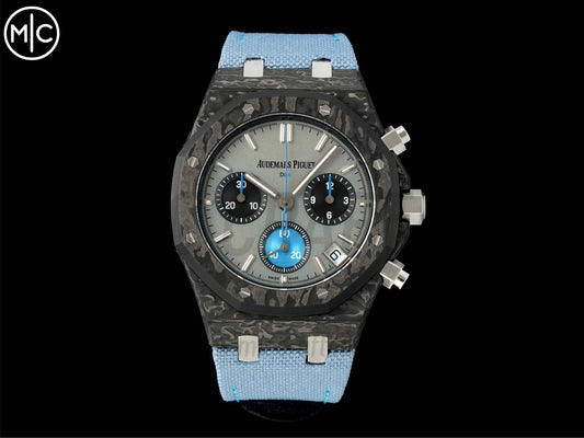 Royal Oak Chrono DIW 26240 41mm Quartz Fiber/NY Ash Grey Dial – Handcrafted Version