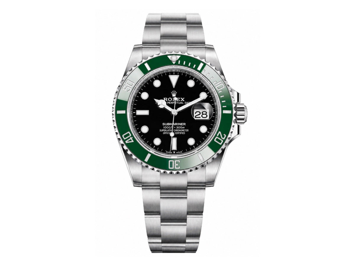 Submariner 潛航者型 41mm 126610 LV Starbucks 904L 不鏽鋼黑色錶盤,配不鏽鋼鍊帶 - 高級版