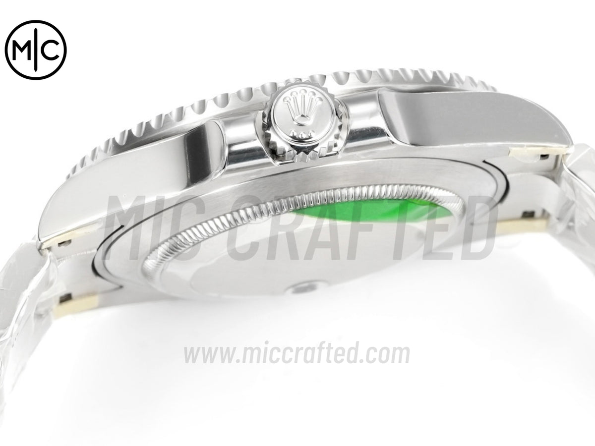 Submariner 潛航者型 41mm 126610 LV Starbucks 904L 不鏽鋼黑色錶盤,配不鏽鋼鍊帶 - 高級版