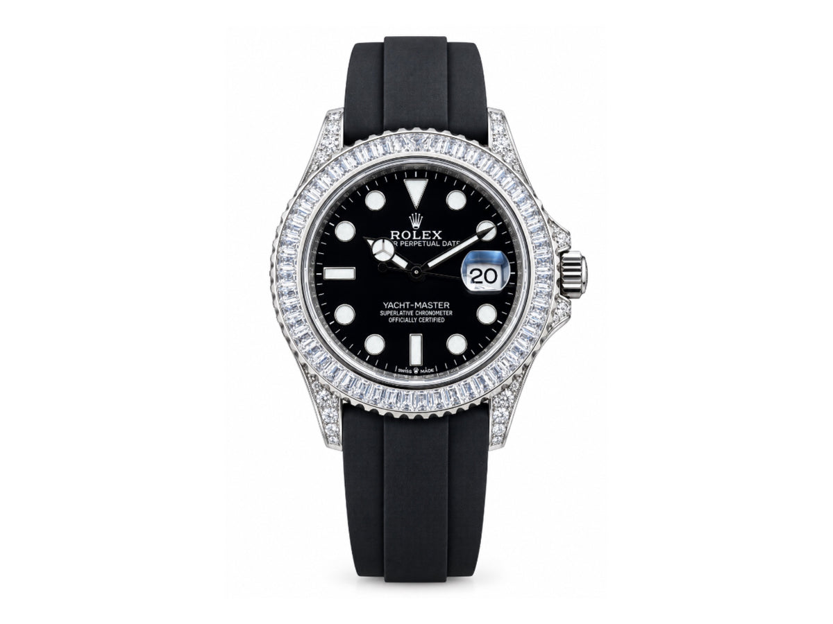 Yacht-Master 42mm Diamonds Bezel on Oysterflex Strap – Premium Edition