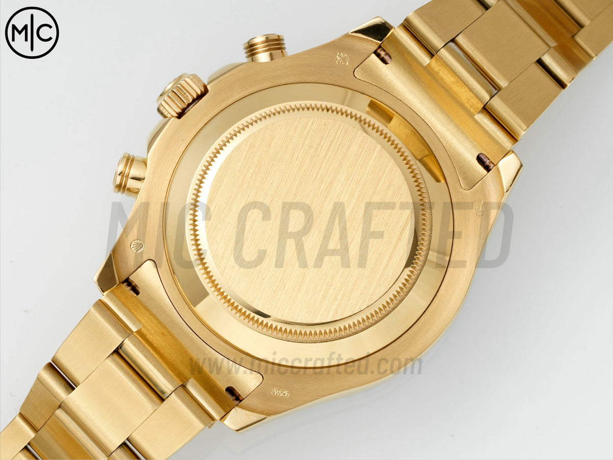 YachtMaster II 44mm 116688 黃金藍色陶瓷錶圈白色錶盤搭配黃金錶帶 - 尊貴版