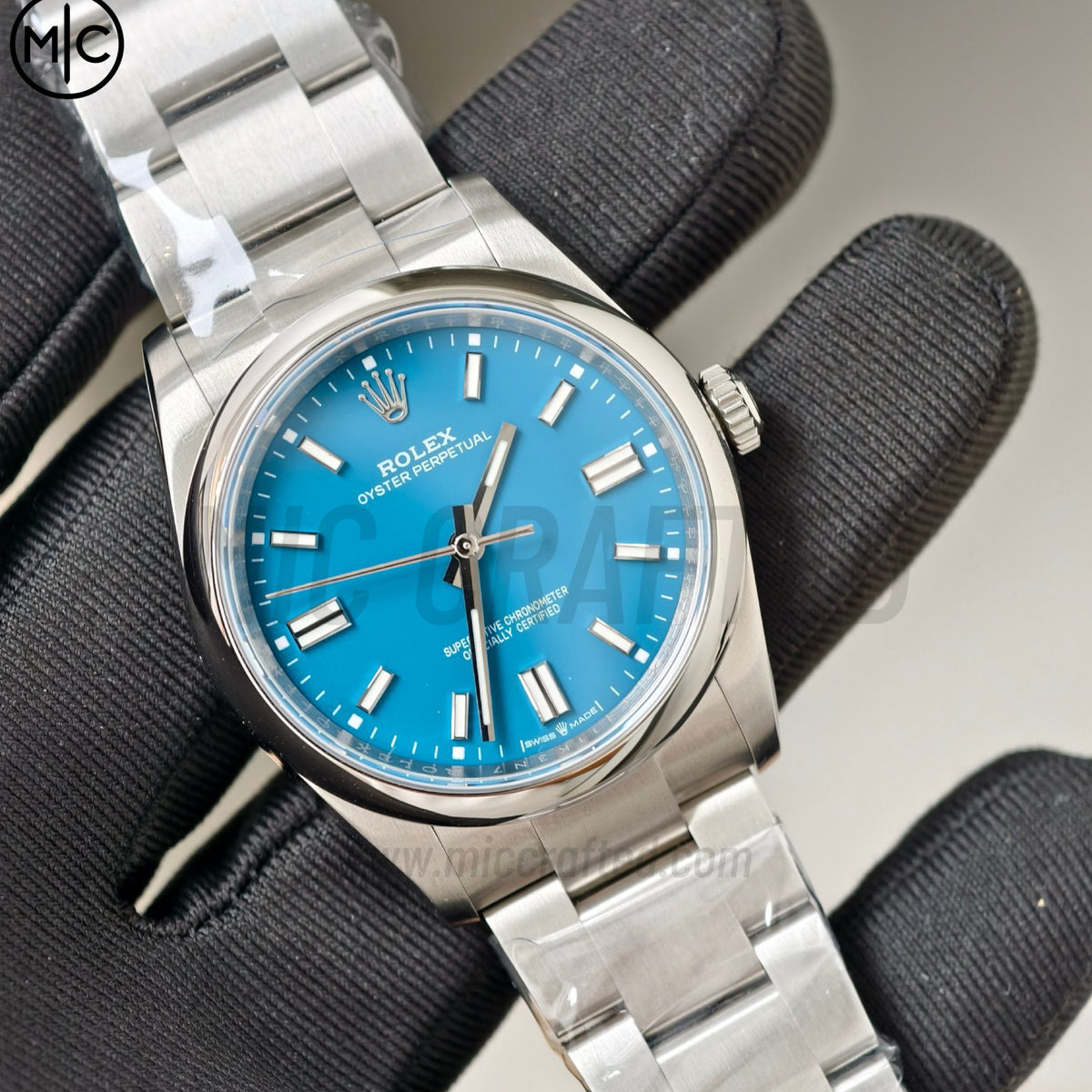 Oyster Perpetual 126000 36毫米 904L 精鋼 2025 藍色錶盤 - 高級版