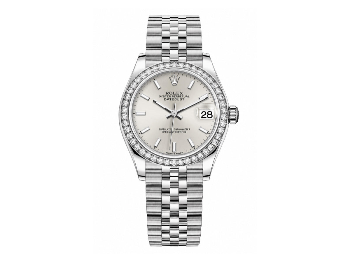 DateJust 31毫米女裝 278384 SS 銀色錶盤配 Jubilee 錶帶 - 高級版