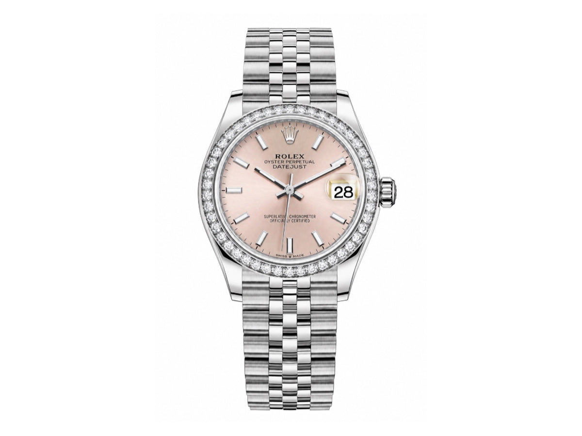 DateJust 31mm Ladies 278384 SS Pink Dial on Jubilee Bracelet – Premium Edition