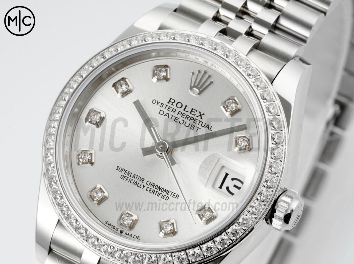 DateJust 31mm Ladies 278384 SS Silver Dial on Jubilee Bracelet – Premium Edition