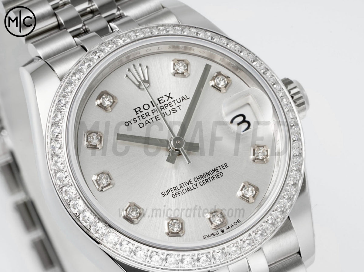 DateJust 31mm Ladies 278384 SS Silver Dial on Jubilee Bracelet – Premium Edition