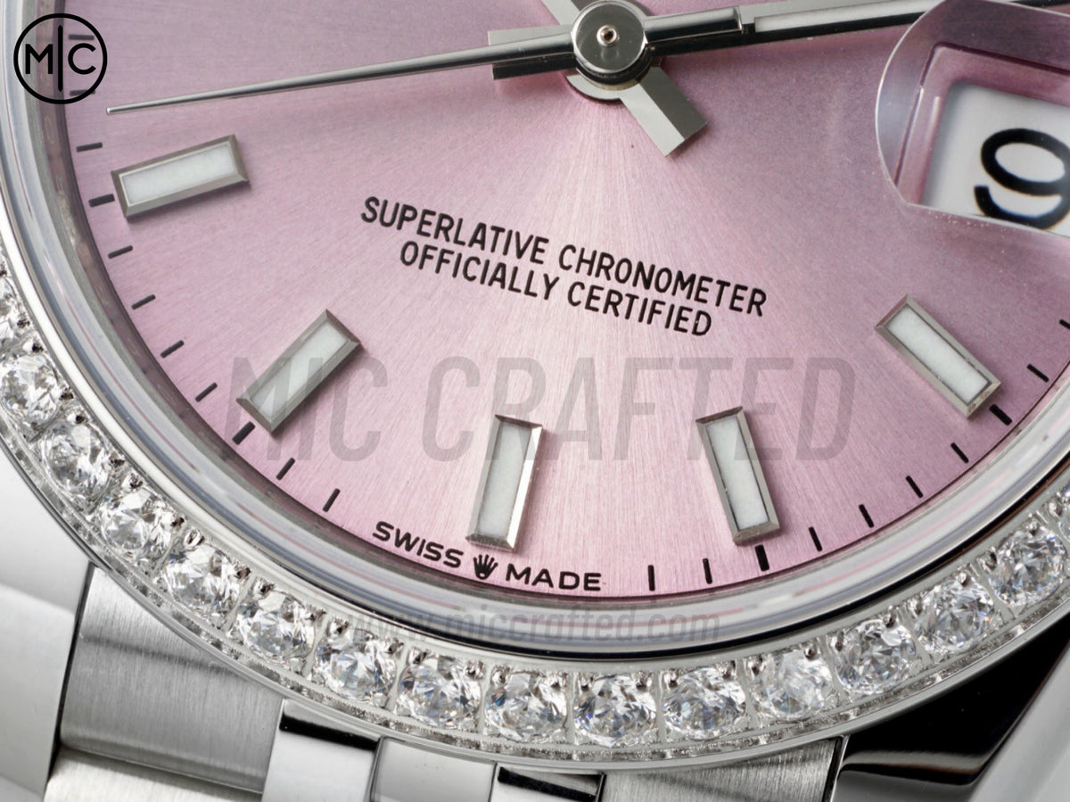 DateJust 31mm Ladies 278384 SS Pink Dial on Jubilee Bracelet – Premium Edition