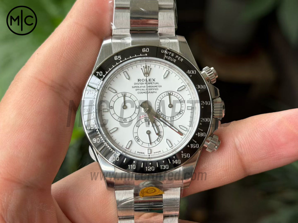 Daytona 126502 White Dial on SS Bracelet – Premium Edition