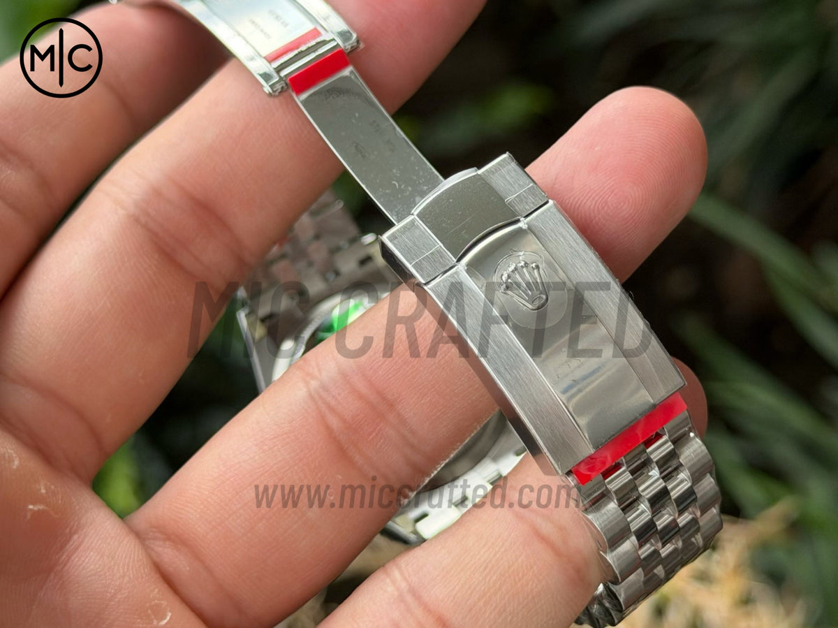 DateJust 36mm 126234 SS 紫色羅馬數字錶盤配 Jubilee 錶鏈 - 高級版