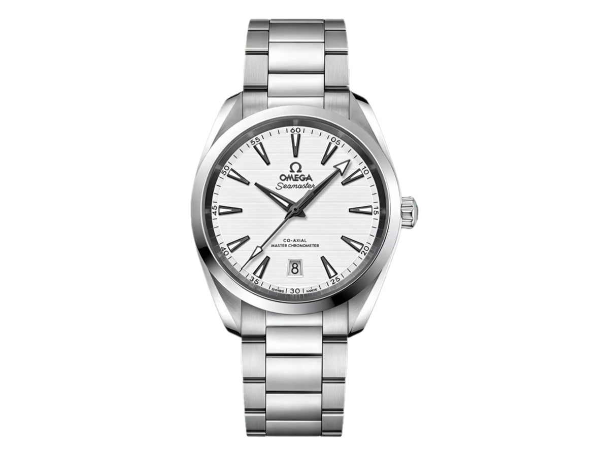 Aqua Terra 150M 38mm Master Chronometers 白色錶盤配 SS 錶鏈 - 高級版