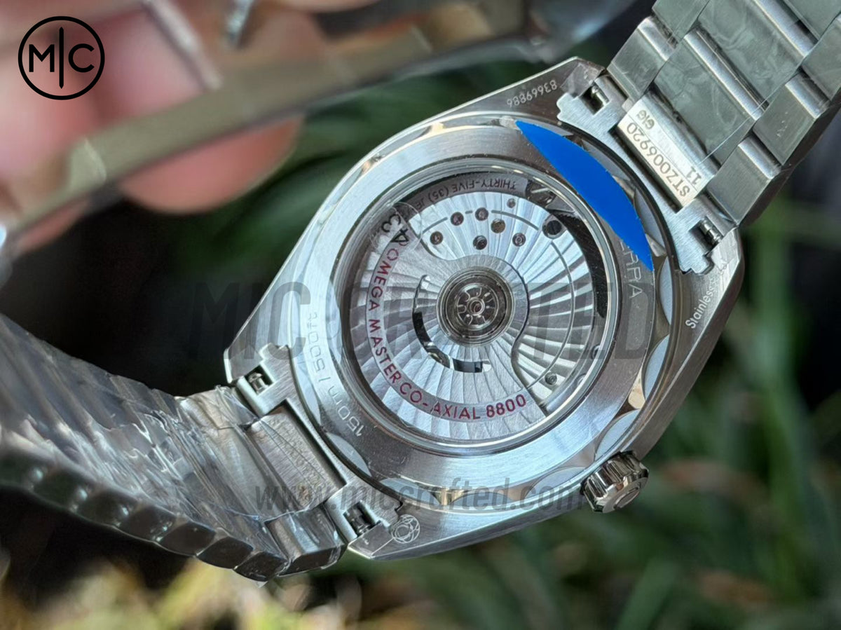 Aqua Terra 150M 38mm Master Chronometers 白色錶盤配 SS 錶鏈 - 高級版