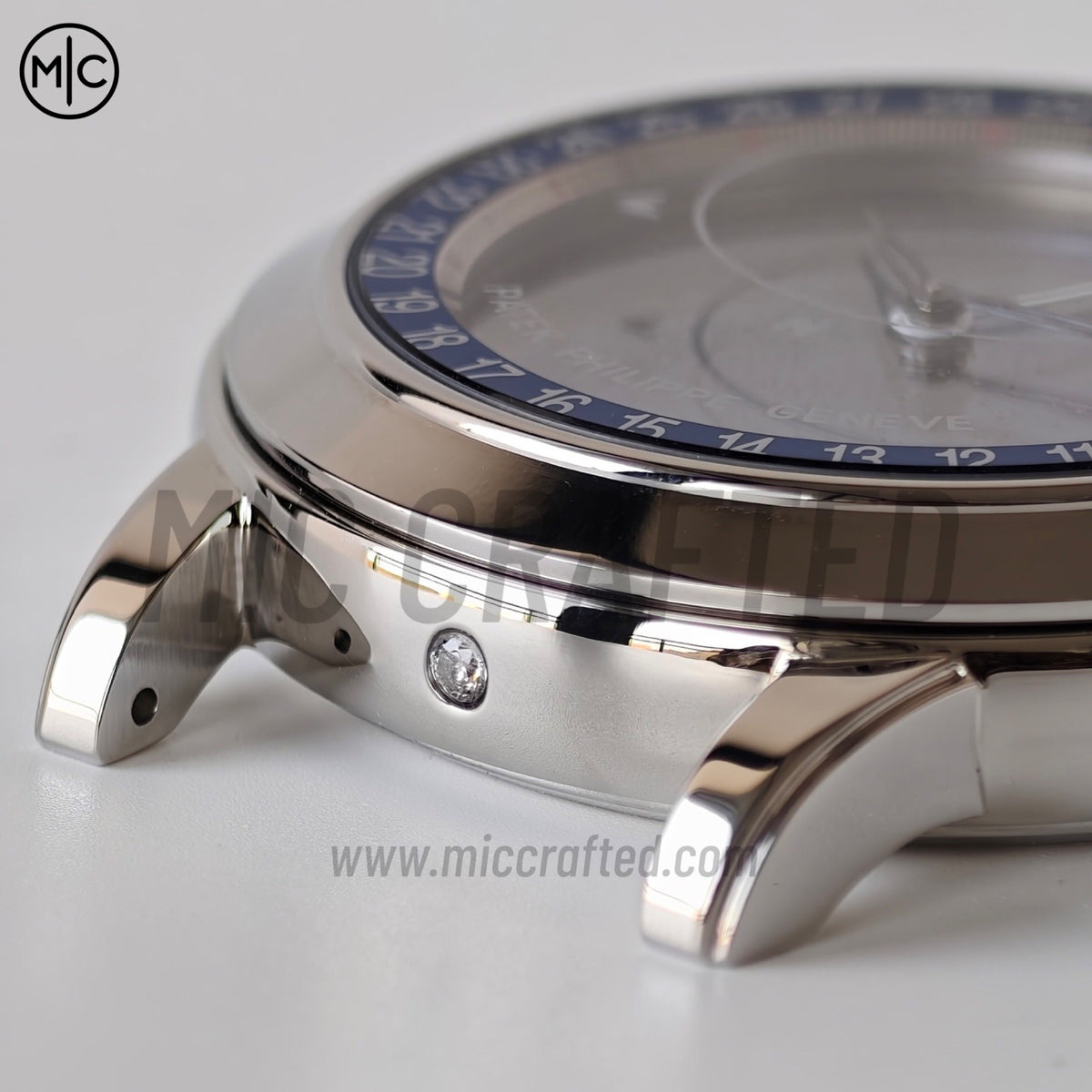 Grand Complications 6102 44mm 不鏽鋼 藍色錶盤搭配藍色皮革錶帶 - 尊享版