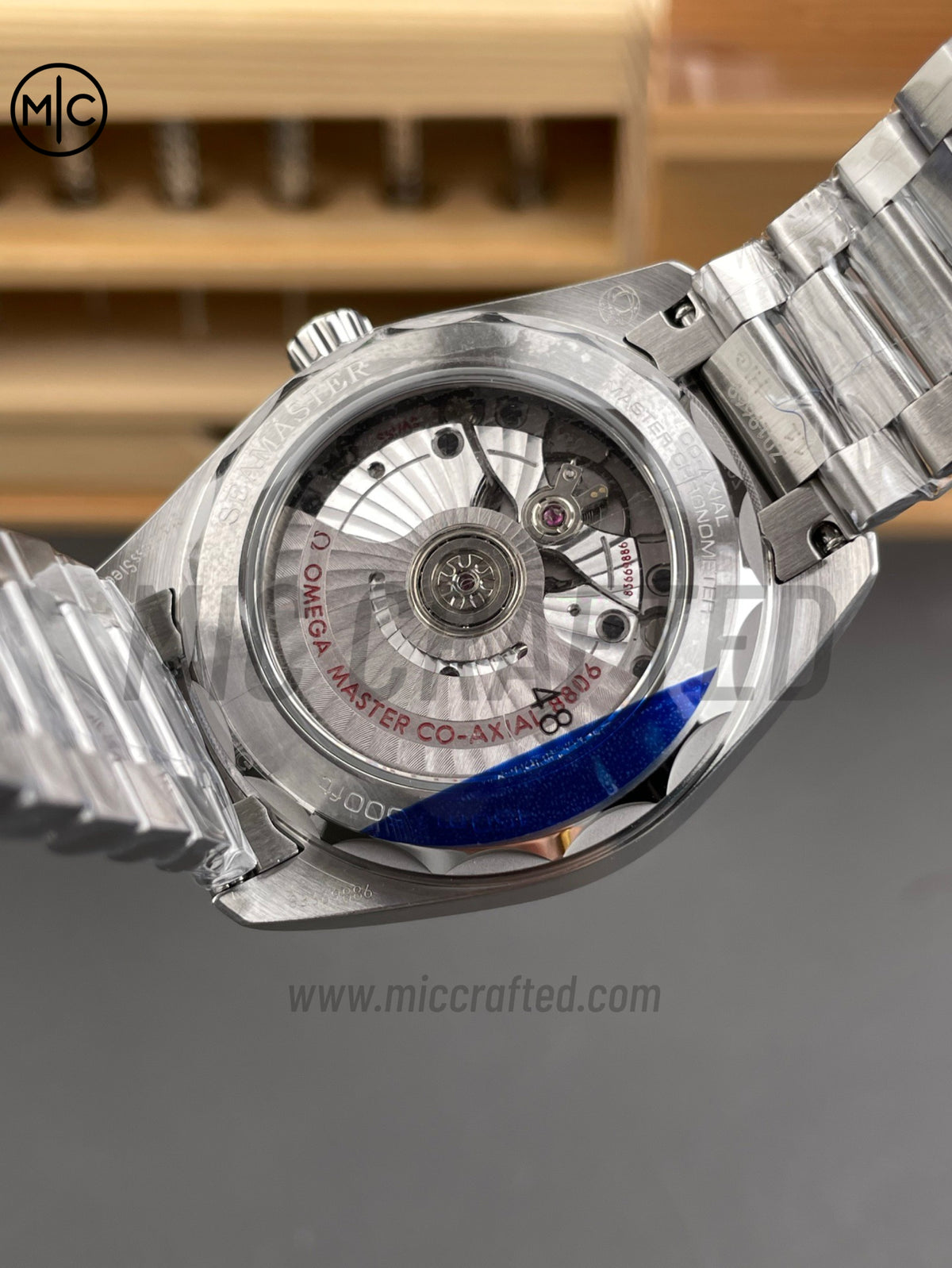 Aqua Terra 150M 38mm Master Gray Dial on SS Bracelet – Premium Edition
