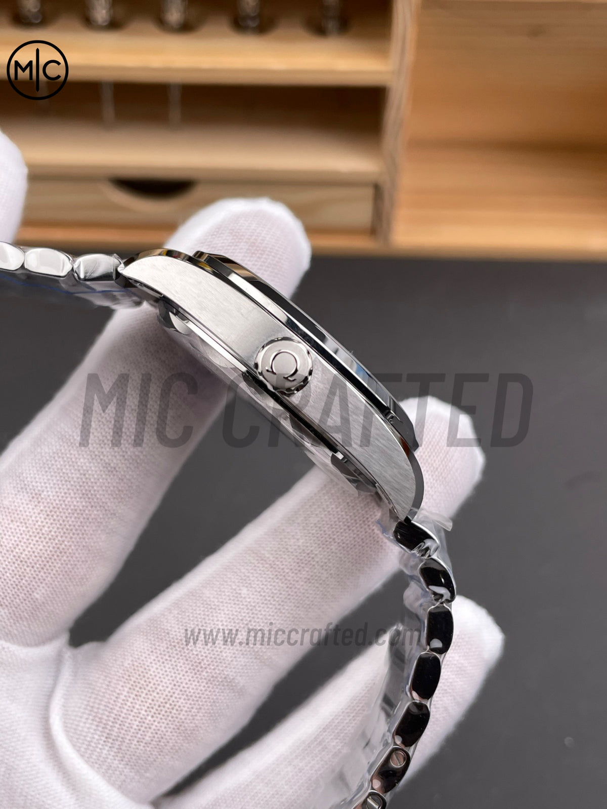 Aqua Terra 150M 38mm Master Gray Dial on SS Bracelet – Premium Edition