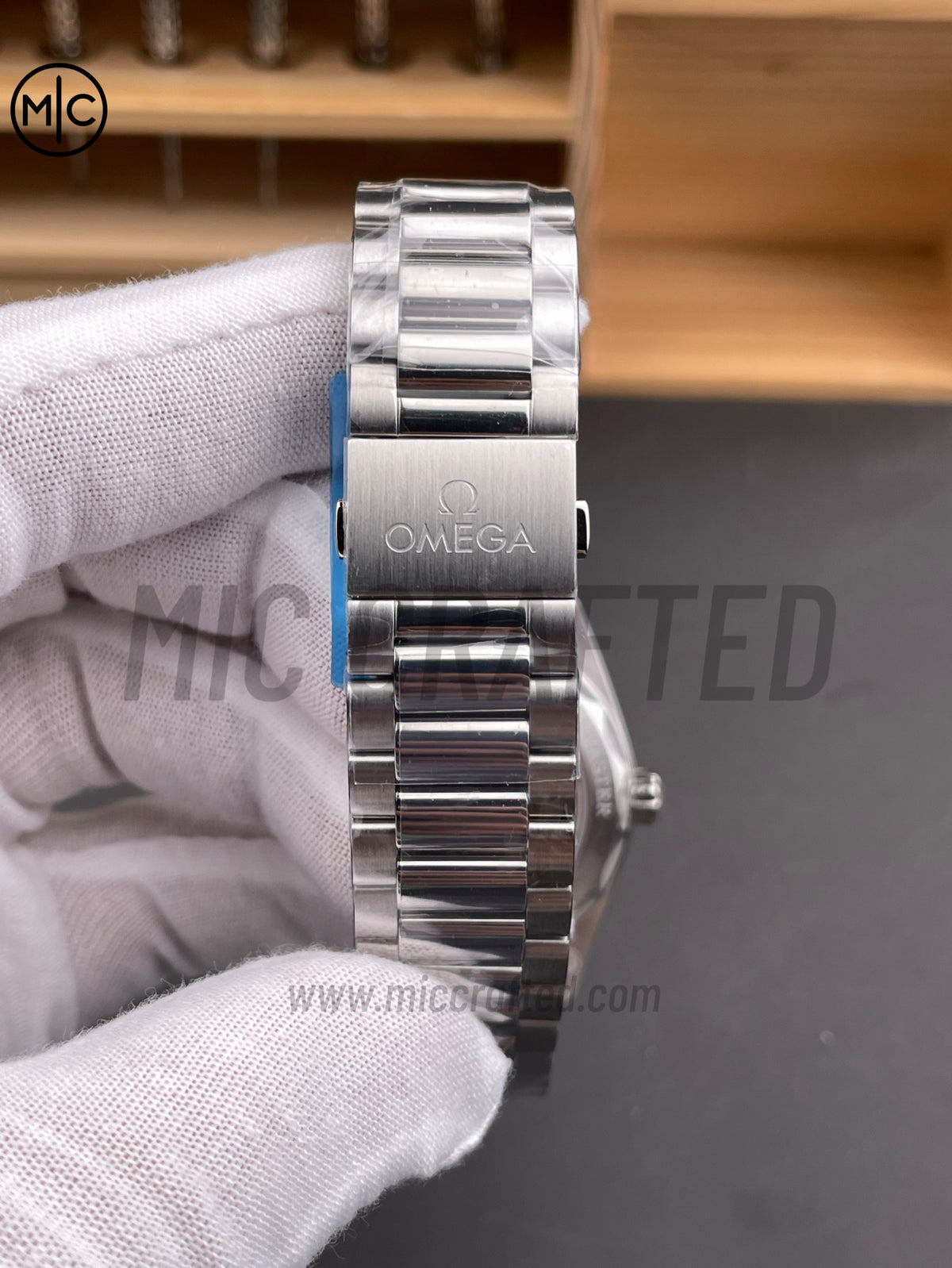 Aqua Terra 150M 38mm Master Gray Dial on SS Bracelet – Premium Edition