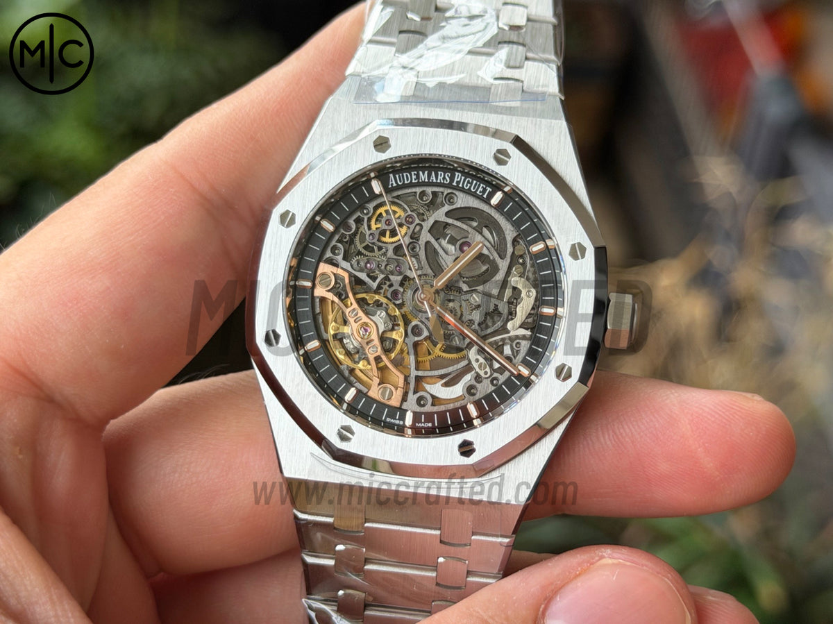 Royal Oak 41mm Openworked 15407 on SS Bracelet – Premium Edition