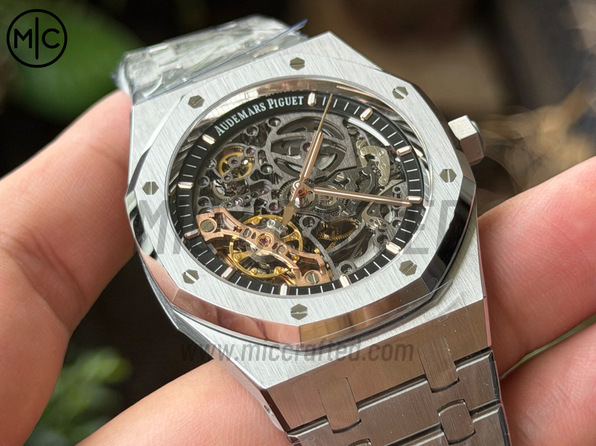 Royal Oak 41mm Openworked 15407 on SS Bracelet – Premium Edition