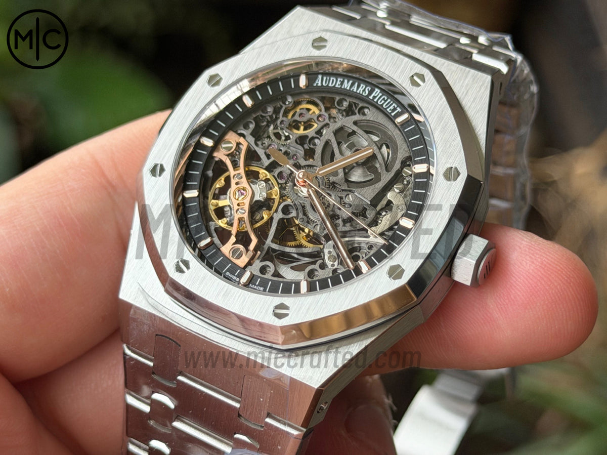 Royal Oak 41mm Openworked 15407 on SS Bracelet – Premium Edition