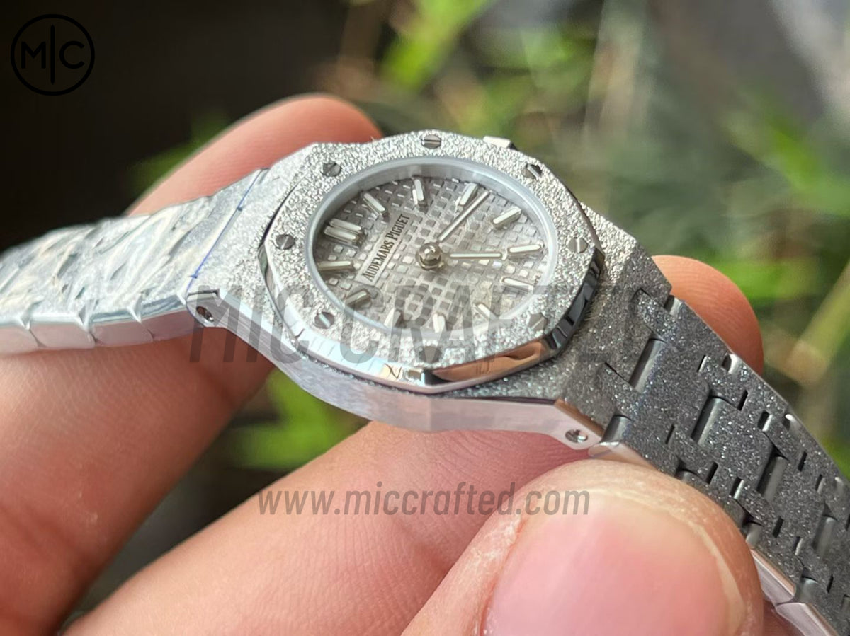 Royal Oak 23mm SS 磨砂 67630BC 石英 - 高級版