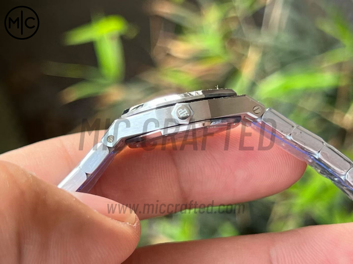 Royal Oak 23mm SS 磨砂 67630BC 石英 - 高級版