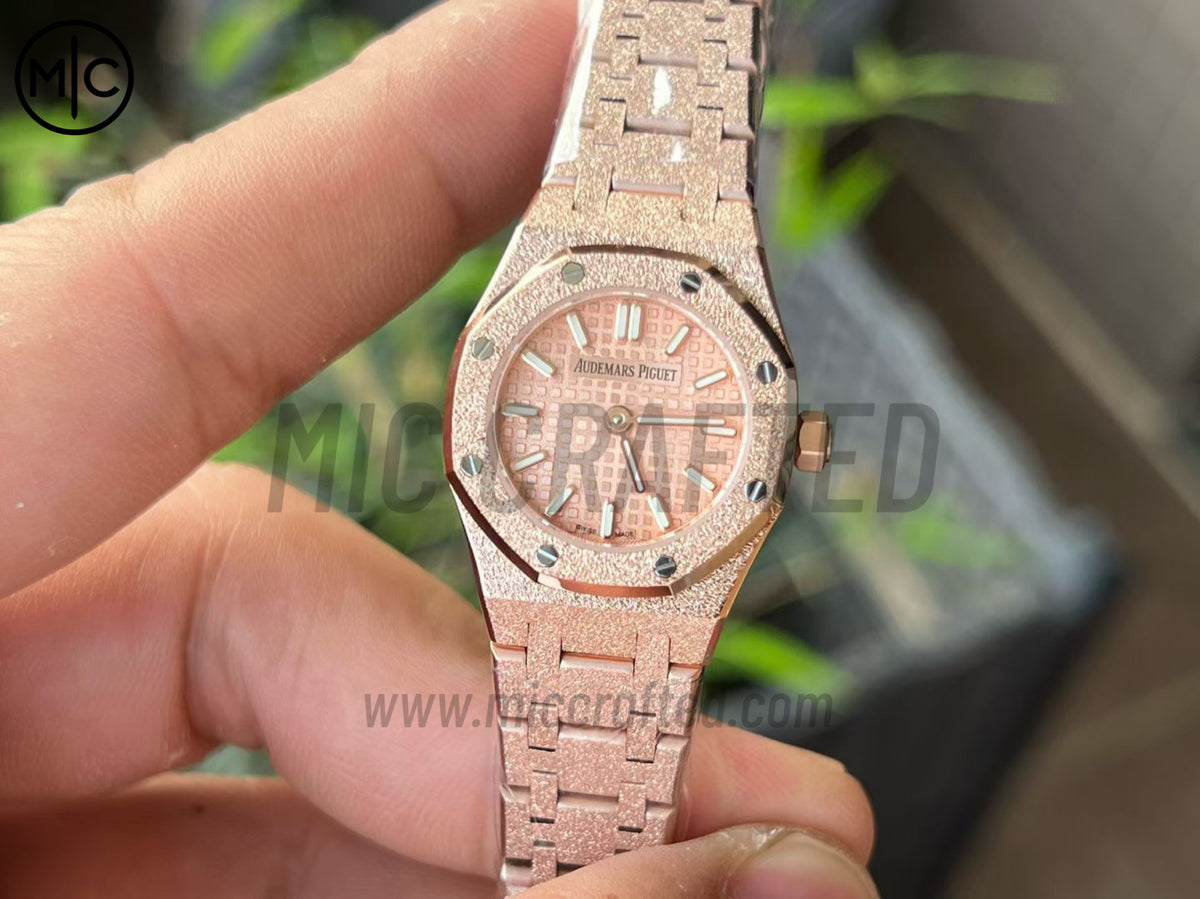 Royal Oak 23mm RG Frosted 67630OR Quartz – Premium Edition