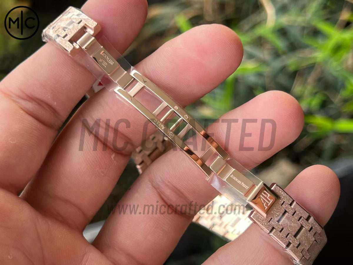 Royal Oak 23mm RG Frosted 67630OR Quartz – Premium Edition