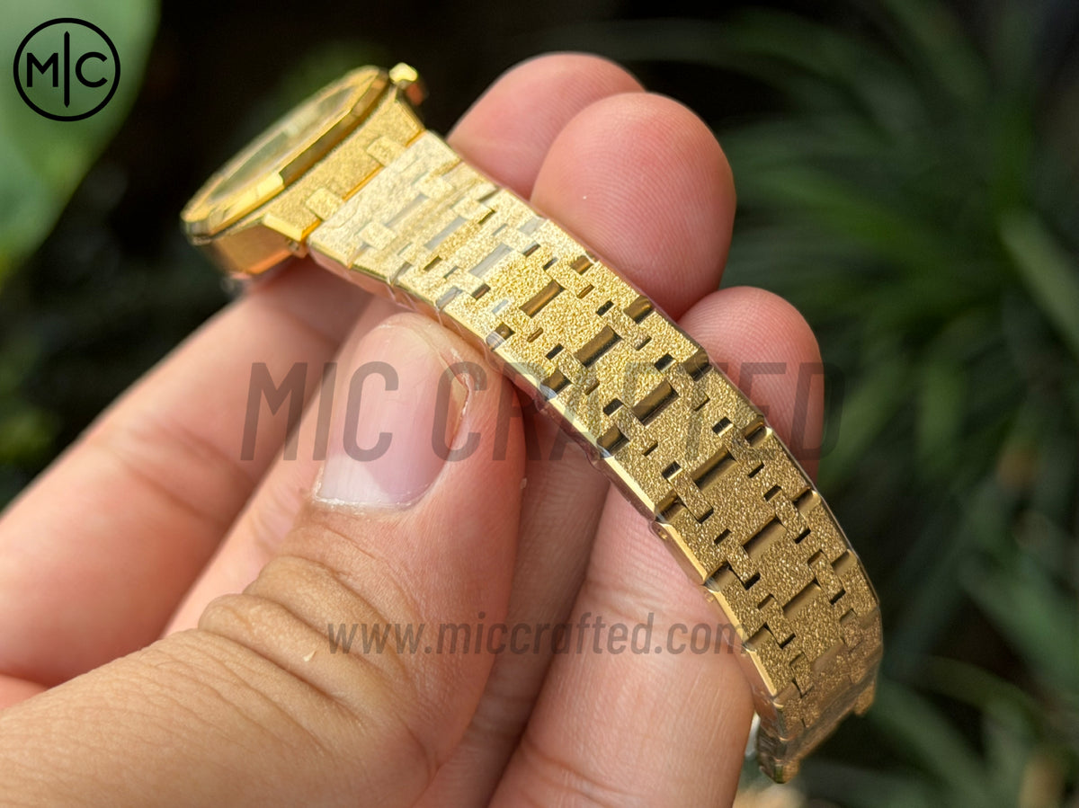 Royal Oak 23mm YG Frosted 67630BA Quartz – Premium Edition