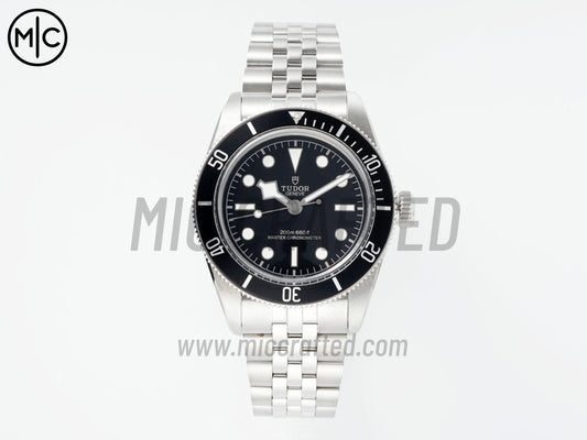 Black bay 41mm Black Bezel Black SS Dial on Jubilee Strap – Premium Edition