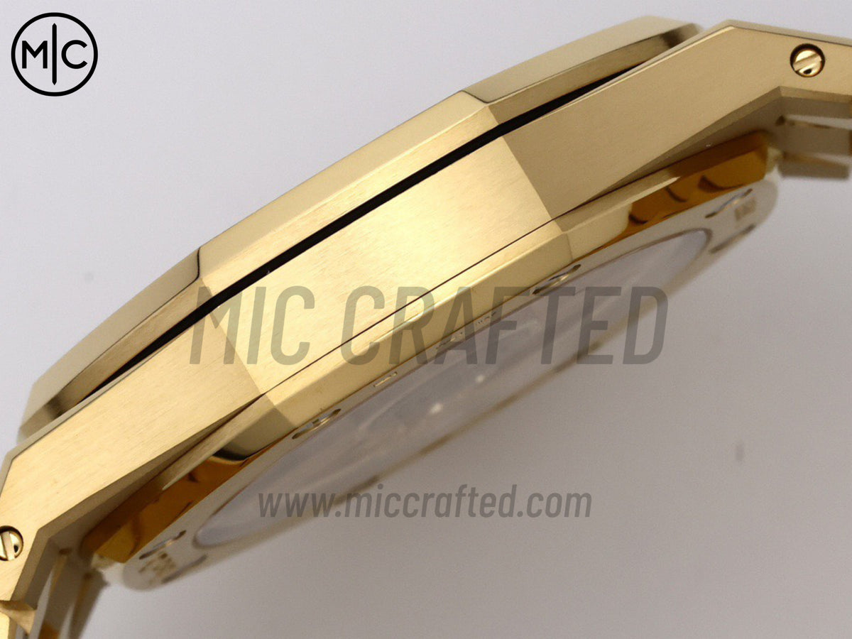 Royal Oak Openworked 16204 39mm YG Skeleton Dial on YG Bracelet – Premium Edition