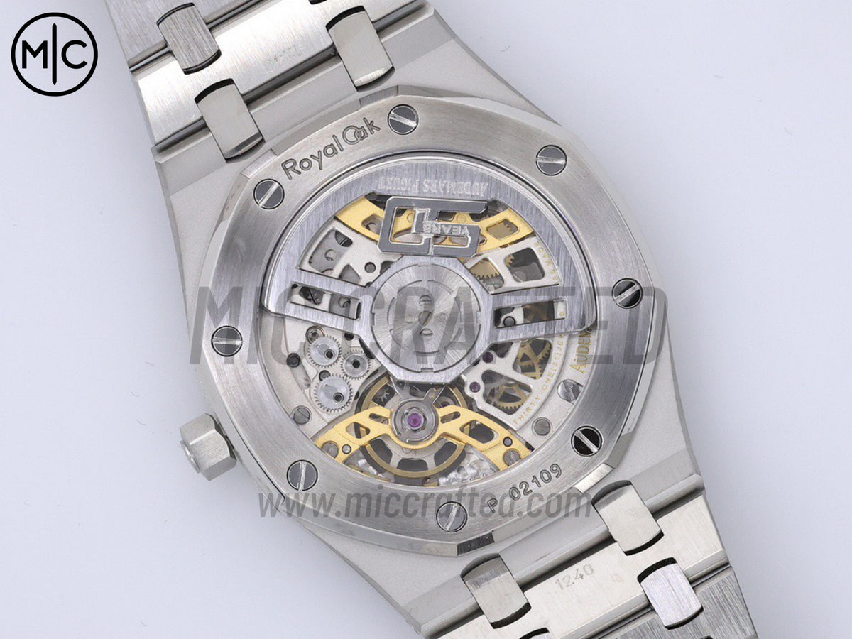 Royal Oak Openworked 16204 39mm 不鏽鋼 鏤空錶盤搭配不鏽鋼錶鏈 - 尊享版