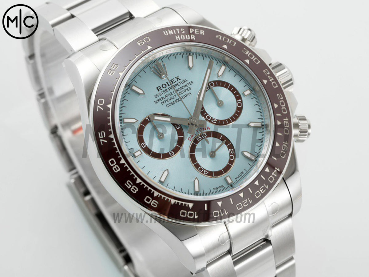 Daytona 126506 904L Steel Ice Blue Dial on SS Bracelet – Premium Edition